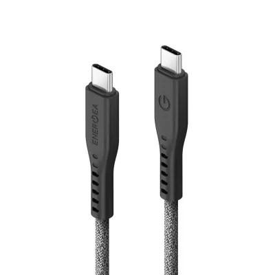 Energea Flow C-C Cable 480Mbps, 240W With Mct 3M - Black